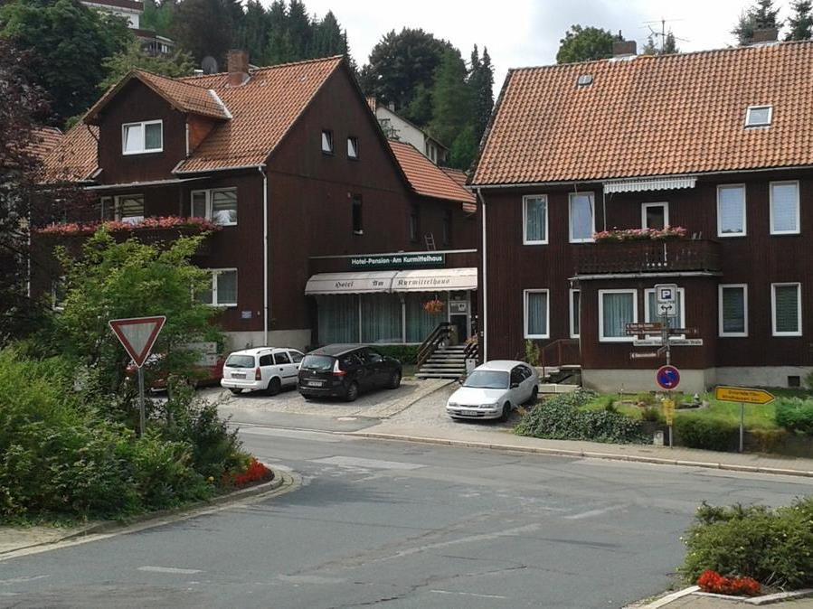Hotel Pension Am Kurmittelhaus Bad Grund Esterno foto
