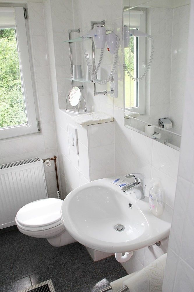 Hotel Pension Am Kurmittelhaus Bad Grund Esterno foto