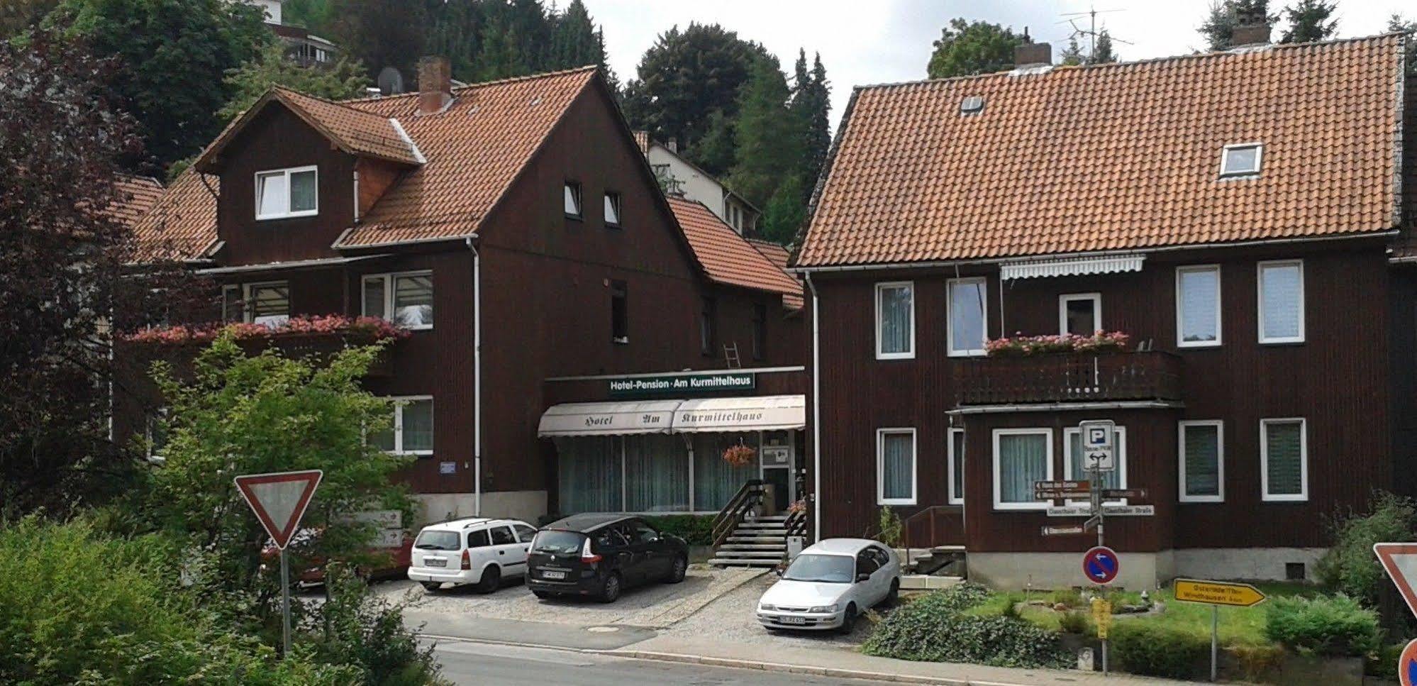 Hotel Pension Am Kurmittelhaus Bad Grund Esterno foto