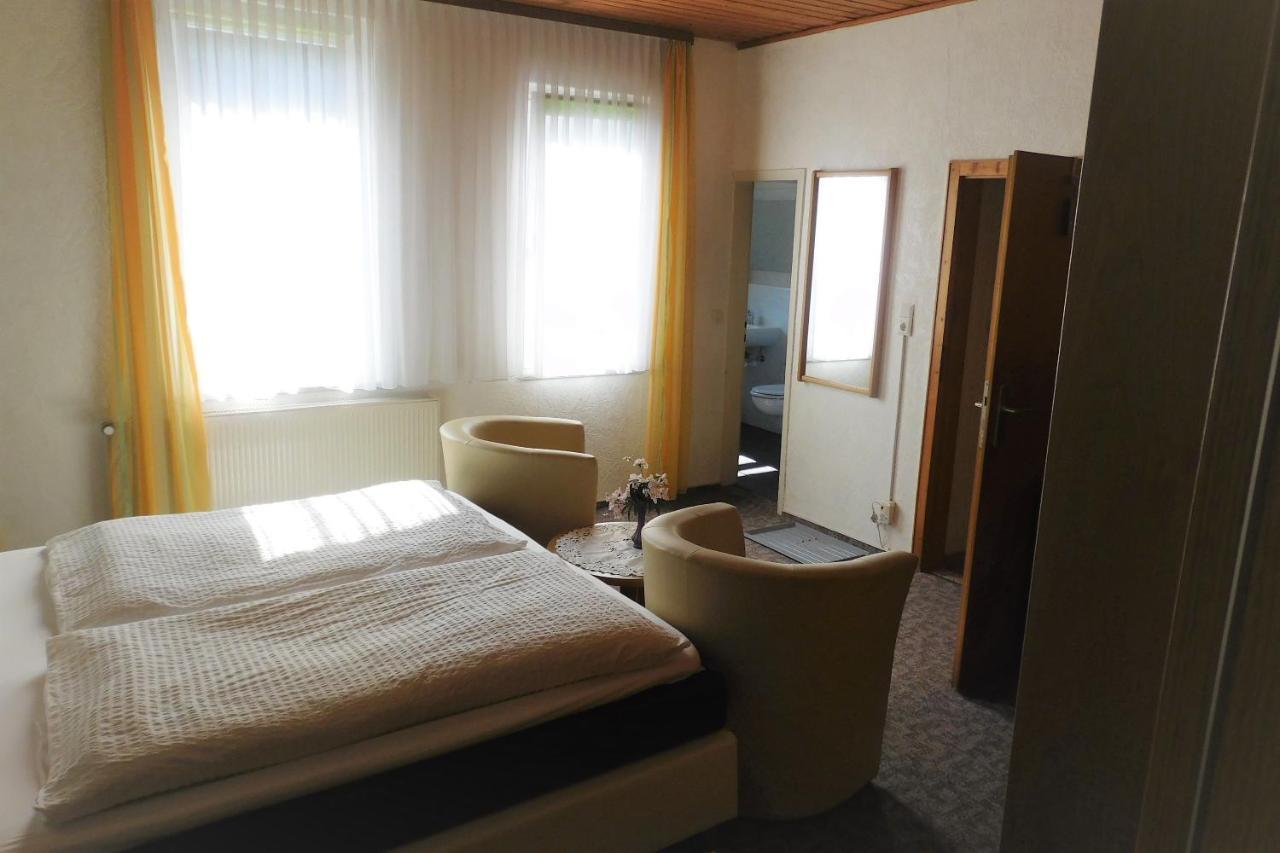 Hotel Pension Am Kurmittelhaus Bad Grund Esterno foto